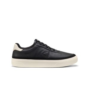 Men's KM4 Leather Sneaker  |  Black/Birch