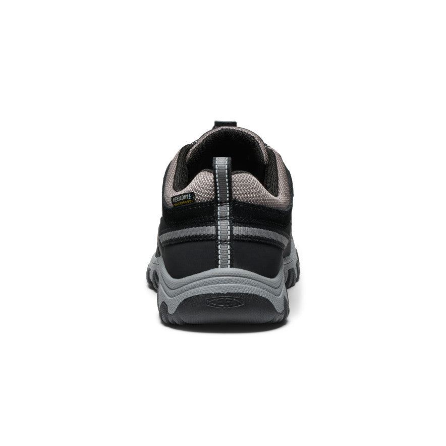 Big Kids' Targhee IV Waterproof Hiking Shoe | Black/Steel Grey - Image 5